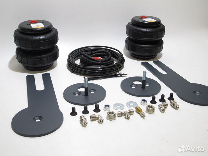 Пневмоподвеска на газ Соболь 2wd, Баргузин зад ось