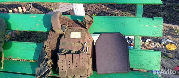 Бронежилет, 6 степень защиты. Плита керамика