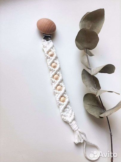 Держатель для пустышки и грызунок