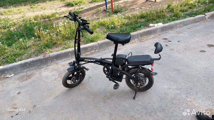 Электронный велосипед новый