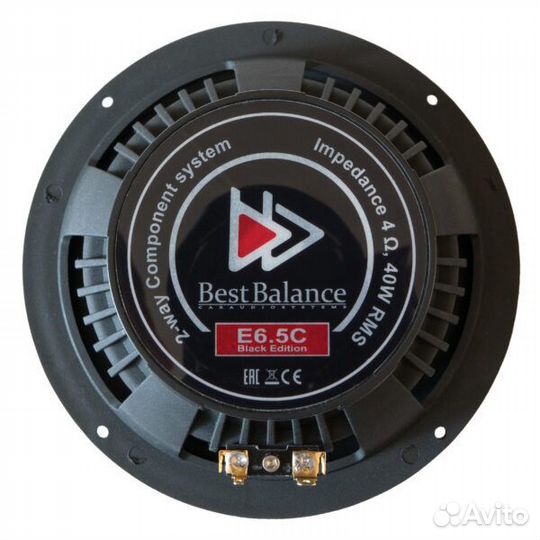 Динамики Best Balance E6.5C Black Edition
