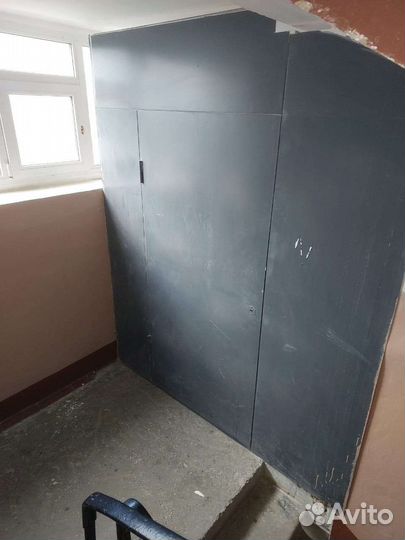 Перегородки, двери металлические