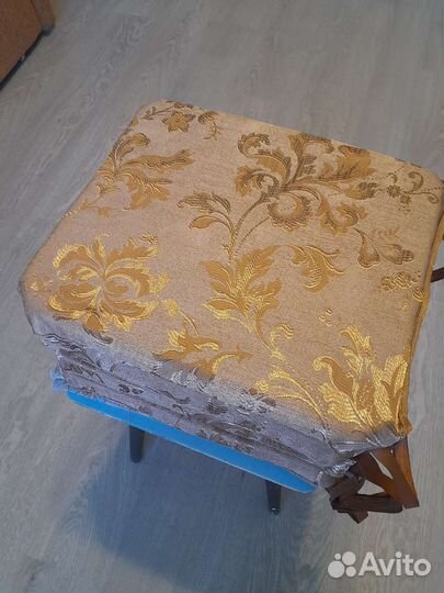 Сидушки на стулья, набор 4 шт