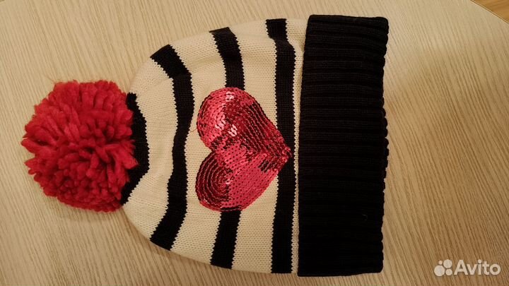 Шапка зимняя для девочки 52 54