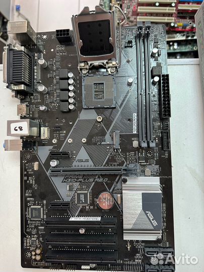 Плата бу 1151v2 asus prime H310-plus R2.0