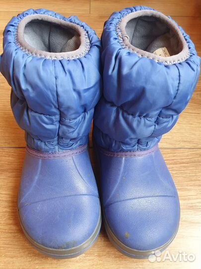 Сапоги crocs c9 детские