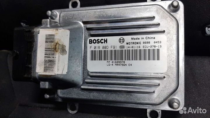 Блок управления двигателем geely gc6