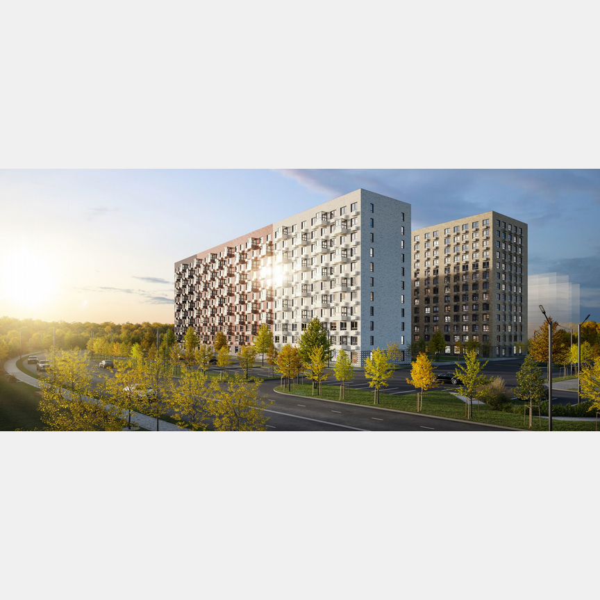 2-к. квартира, 57,9 м², 12/12 эт.