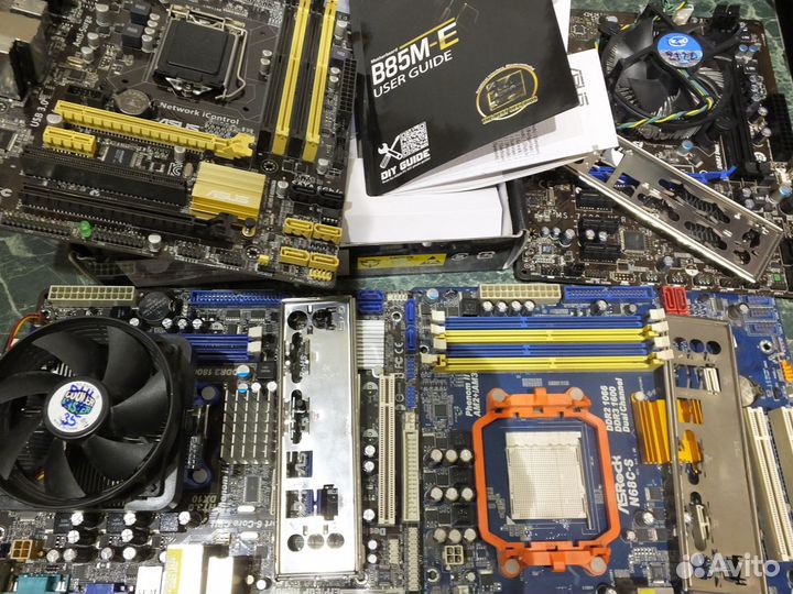 Материнские платы сокет 775, 1155,1150