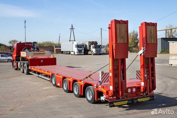 Полуприцеп трал (тяжеловоз) Juterborg JTB-50, 2023