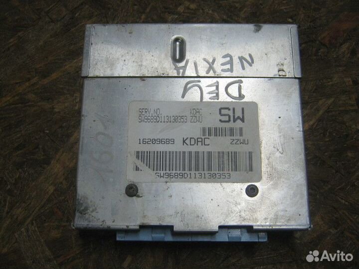 Блок управления двигателем Daewoo Nexia