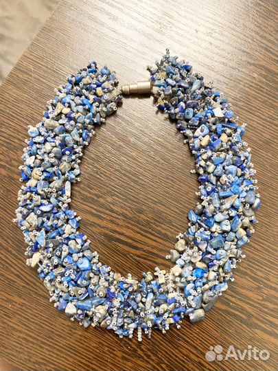 Колье из натуральных камней