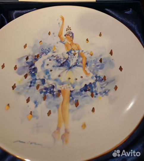 Тарелка ифз фея нежности с автографом автора