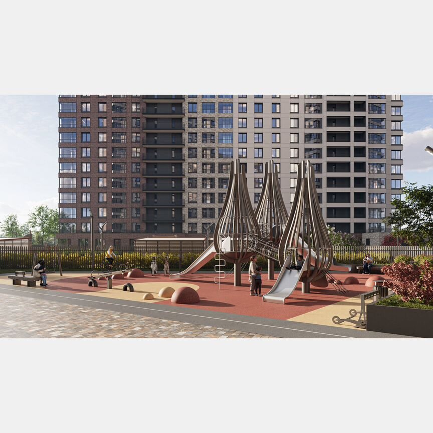 2-к. квартира, 67 м², 2/18 эт.