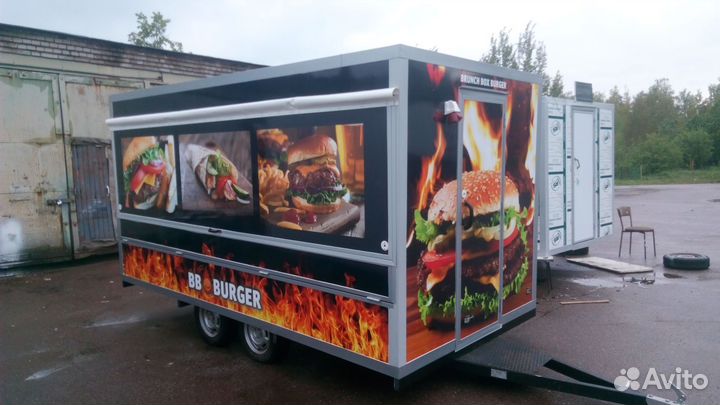 Автолавка, фуд трак, торговый прицеп, купава