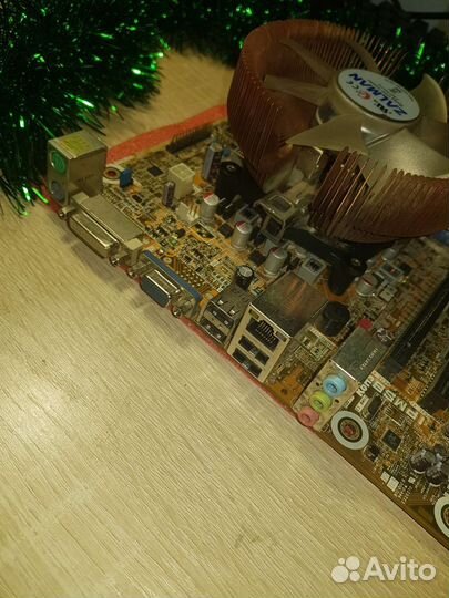 Комплект материнка+проц+кулер 1155 socket