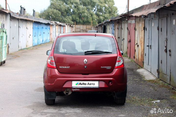 Renault Sandero 1.6 МТ, 2011, 85 100 км