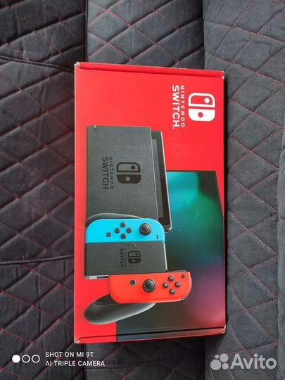 Игровая приставка Nintendo switch rev2 прошита