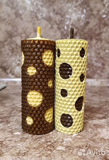 Интерьерные свечи ручной работы