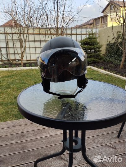 Открытый мотошлем