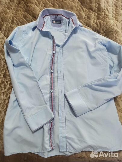 Рубашка на мальчика 158