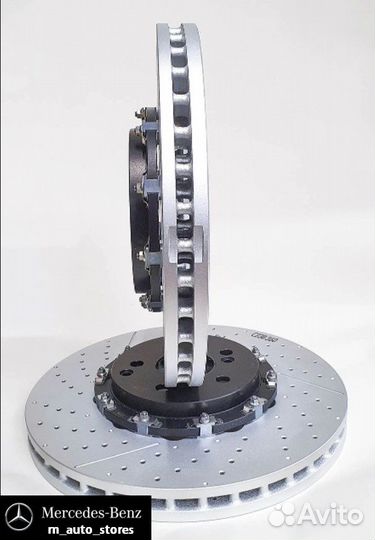Тормозные диски Mercedes C63 AMG Новые