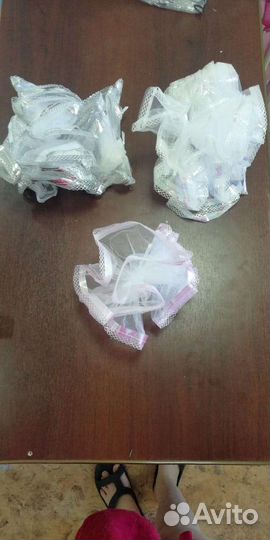 Серьги бантики