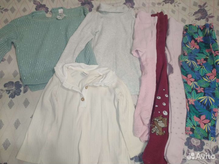 Пакет одежды для девочки 86-92 см