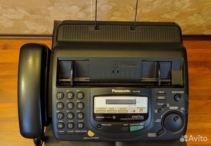 Телефон факс Panasonic KX-FT68RU