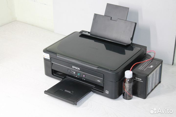 Мфу с снпч Epson L364 (пробег 25 страниц)