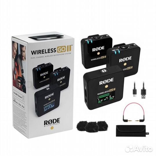 Микрофон Rode Wireless GO II