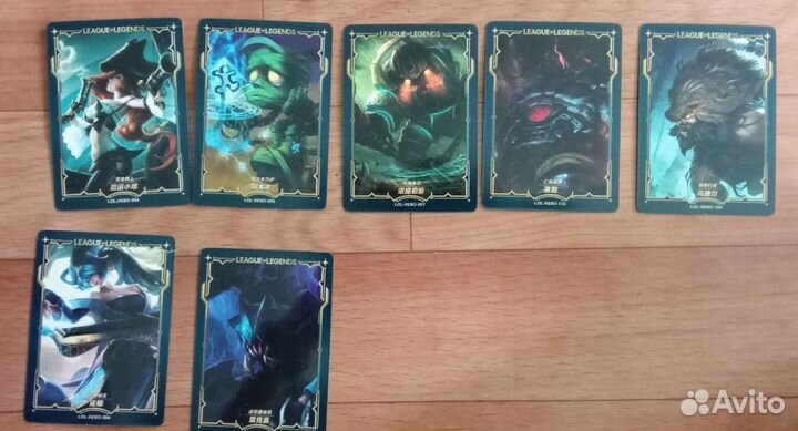 League OF legends коллекционные карточки