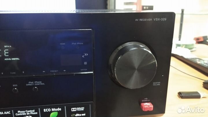 Av ресивер pioneer vsx-329k+пульт