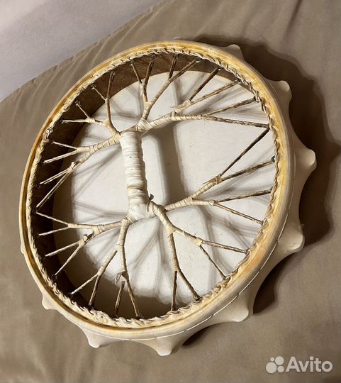 Уникальный бубен с авторской росписью