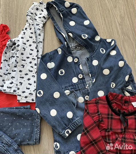 Вещи пакетом на девочку 98