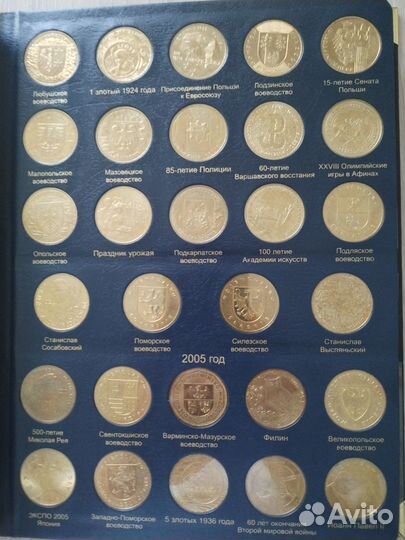 Памятные монеты Польши 2 злота