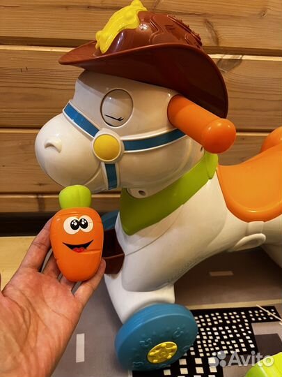 Каталка-качалка Chicco «Лошадка Baby Rodeo» 12м+