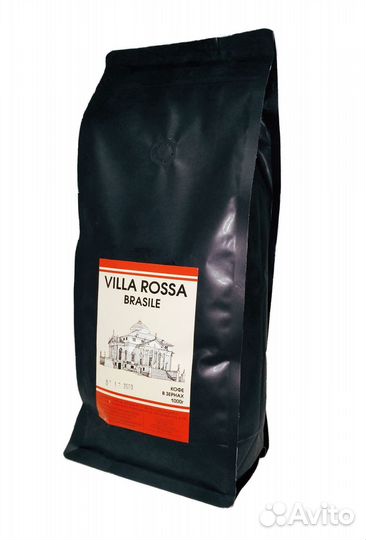 Кофе в зернах Villa Rossa Brazile