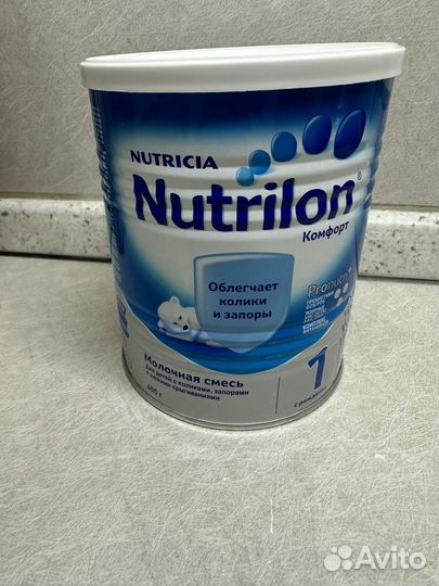 Детская смесь нутрилон 1 nutrilon comfort