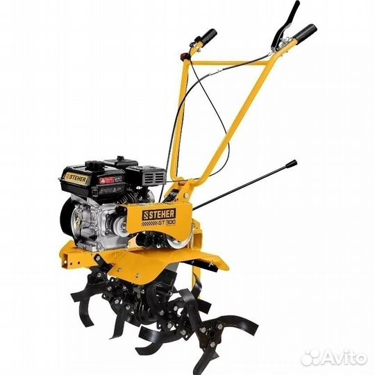 Мотоблок бензиновый steher GT-300, 5150 Вт