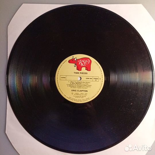 LP The best of Eric Clapton-Time pieces