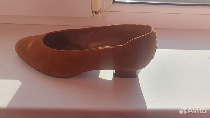 Балетки натуральная кожа 39
