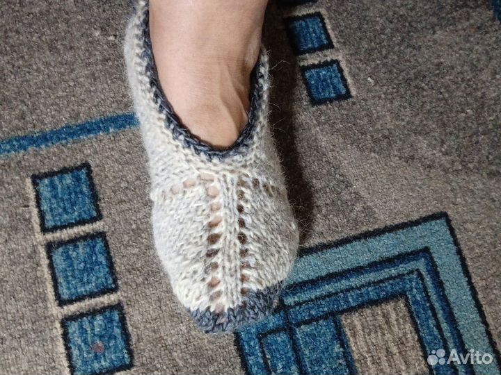 Теплые вязанные вещи