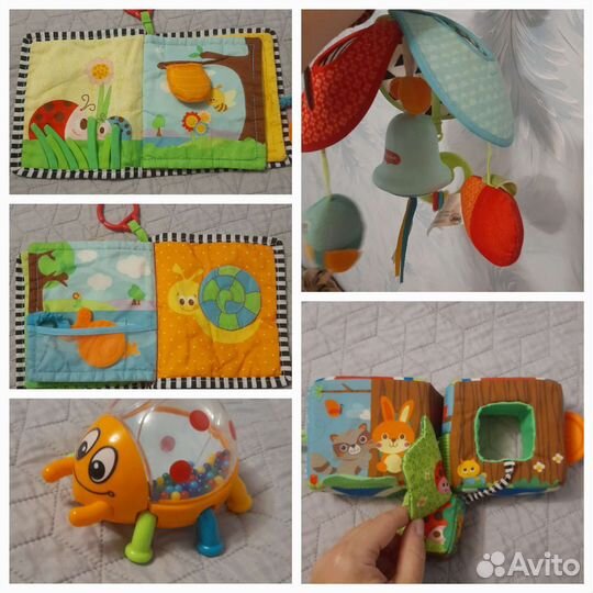 Развивающие игрушки Tiny love, Playgro и др