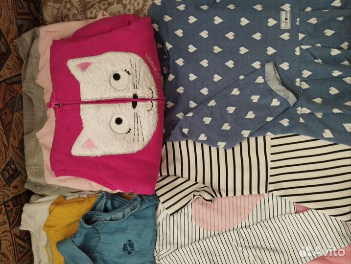 Одежда пакетом для девочки 110 116