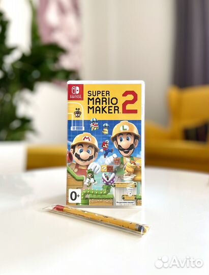 Super Mario Maker 2 + Стилус на Nintendo Switch