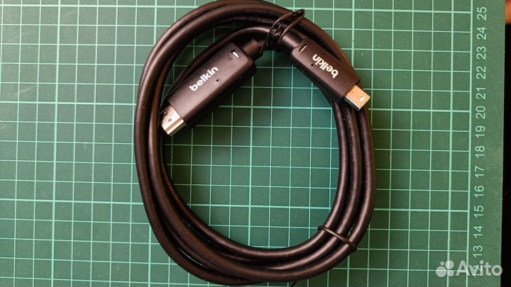 Кабель mini display port to thunderbolt для Mac