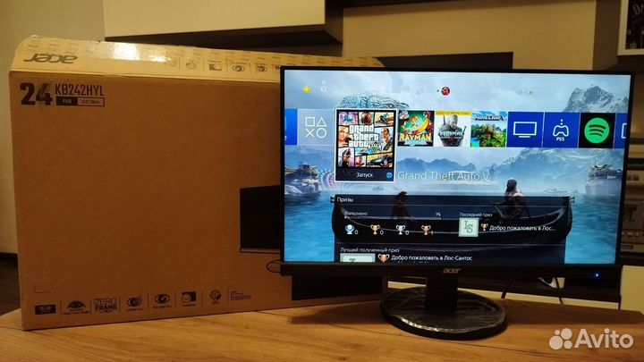 Монитор Acer 24 дюйма новый