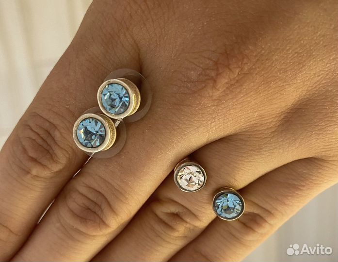 Серьги и кольцо