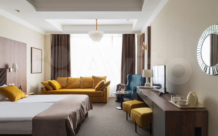 Апартаменты-студия, 38,1 м², 2/6 эт.